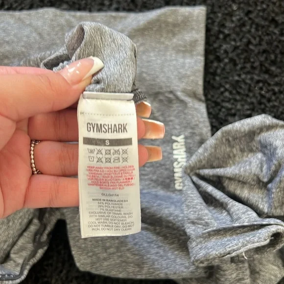 Gymshark grey women’s leggings, practically new. - Picture 3 of 3